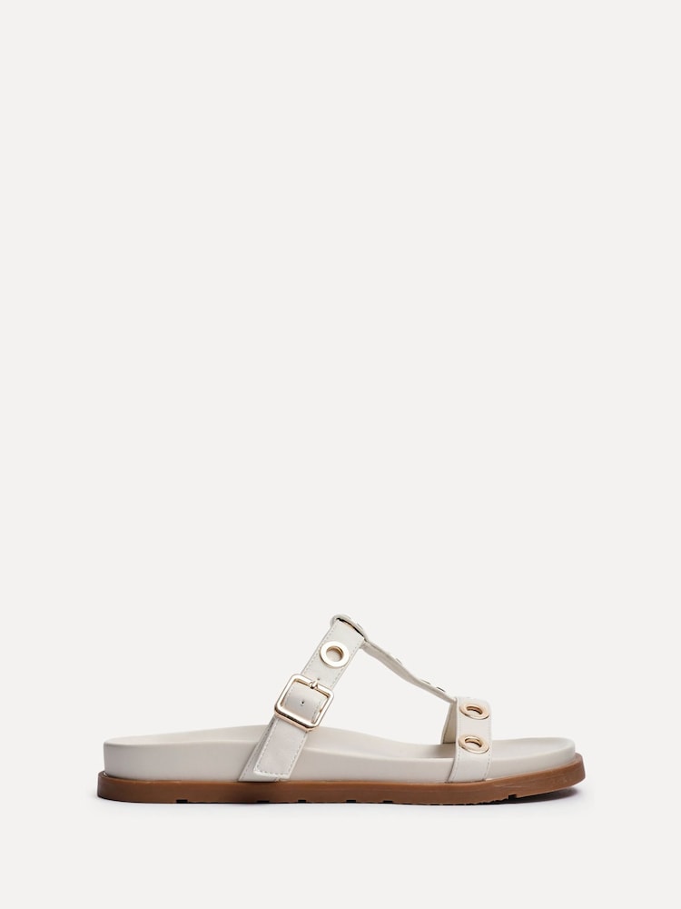 Linzi Natural Notice Studded Sandals - Image 2 of 5