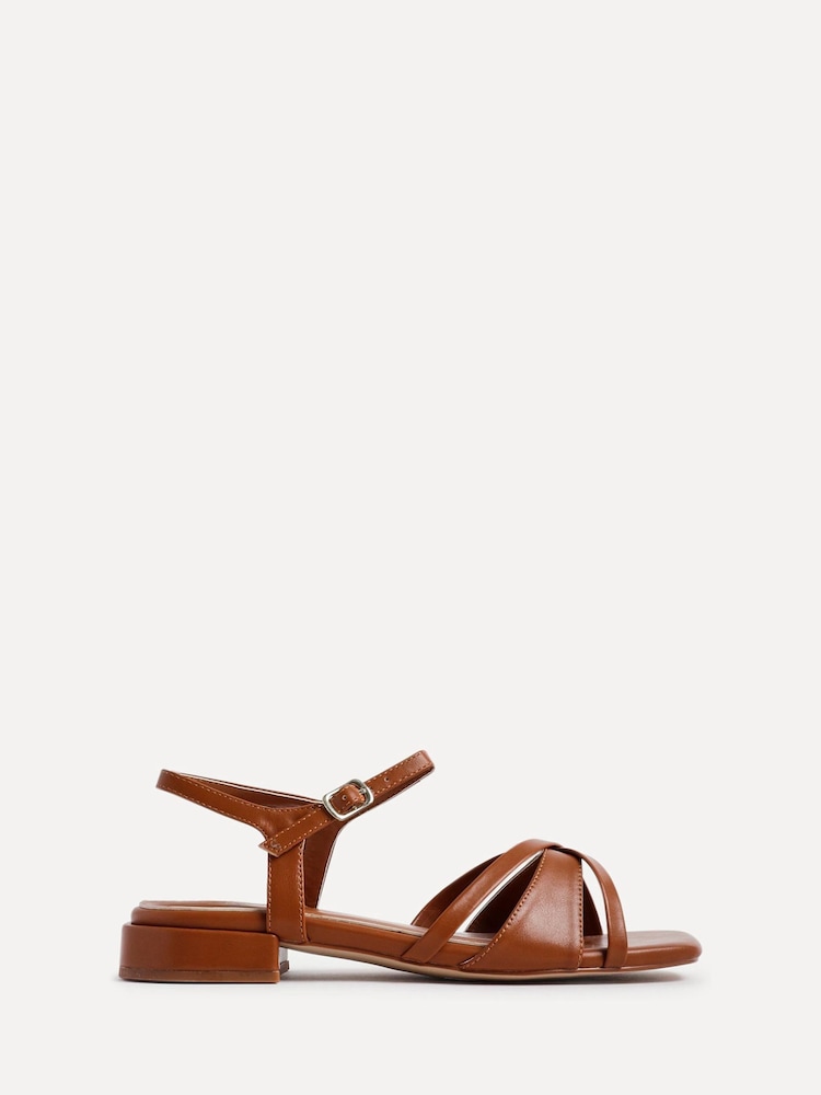 Linzi Brown Zenna Strappy Mini Heeled Sandals - Image 2 of 5