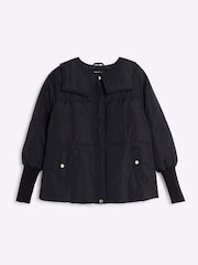 River Island Padded Faux Fur Jacket - صورة 6 من 6