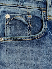 River Island Джинсы скинни High Rise Raw Hem - Image 6 of 6