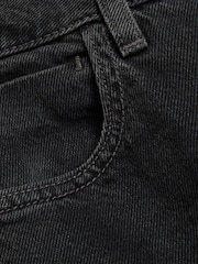 River Island Black Seamed Barrel 100% Cotton Jeans - Image 6 of 6