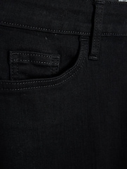 River Island Black High Rise Wide Leg 100% Cotton Jeans - Image 6 of 6
