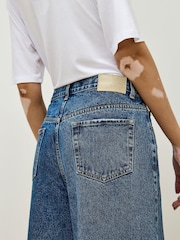 Apricot Blue Luna Wide Leg Jeans - Image 4 of 5