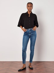 Apricot Blue Sienna Mid Wash Denim Jeans - Image 2 of 5
