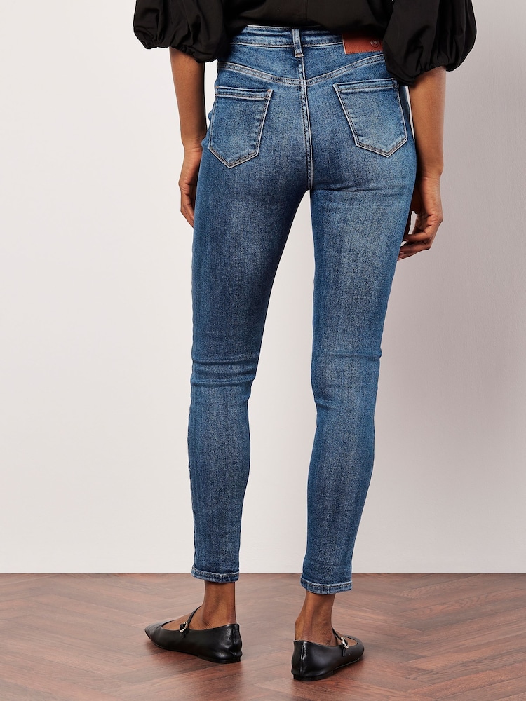 Apricot Blue Sienna Mid Wash Denim Jeans - Image 5 of 5