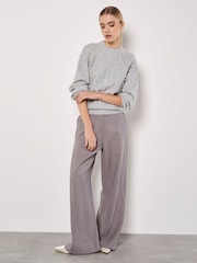 Apricot Grey Graduated Line Pearl Jumper - Image 3 of 4