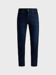 BOSS Dark Blue Slim-Fit Delaware Jeans - Image 5 of 6