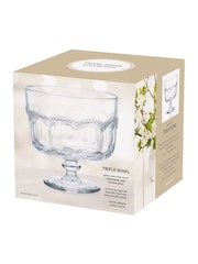 Artland Clear Pearl Ridge Trifle Bowl - Image 3 of 3