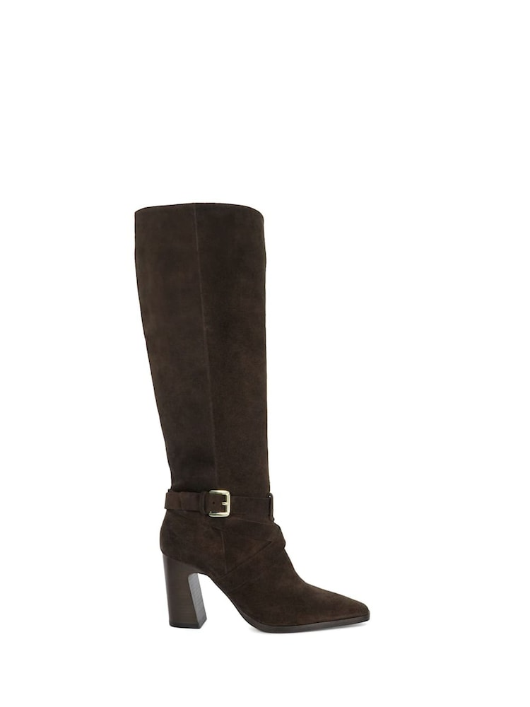 Rjava - Dune London Solanna Knee High gležnjarji - Slika 2 iz 6 Rjava - Dune London Solanna Knee High gležnjarji - Slika 2 iz 6