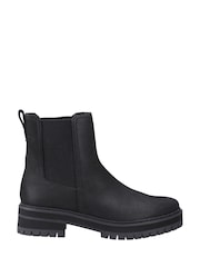 Toms Bennet Water Resistant Leather Ankle Boots - Image 1 of 4