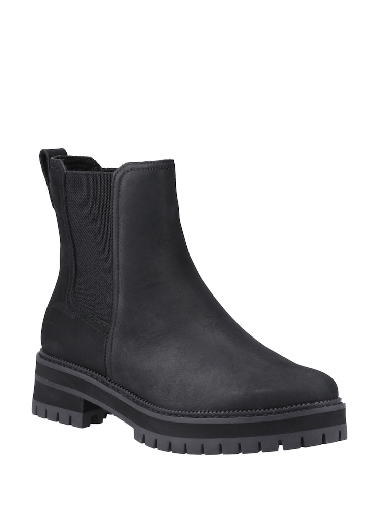 Toms Bennet Water Resistant Leather Ankle Boots - Image 2 of 4
