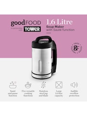 Good Food Black Saute Function Soup Maker - Image 2 of 8