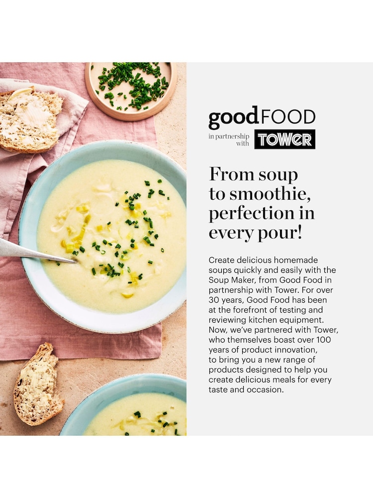 Good Food Black Saute Function Soup Maker - Image 8 of 8