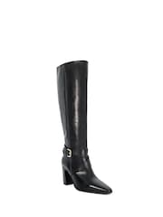 črna - Dune London Solanna Knee High gležnjarji - Slika 3 iz 6