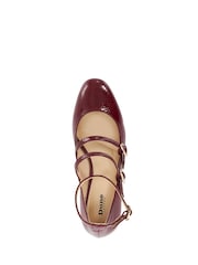 rdeča - Dune London Pristop Triple Strap Maryjane Nizki sodni pete - Slika 5 iz 6
