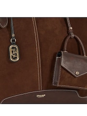 Dune London Brown Large Decided Smart Tote Bag - Image 5 of 5