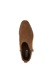Dune London Natural Pear Flat Ankle Boots - Image 5 of 6