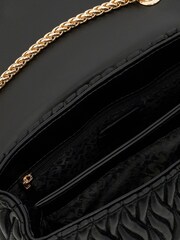 Dune London Black Darling Bug Quilt Shoulder Bag - Image 5 of 6