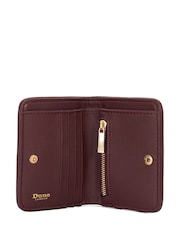 Dune London Red Kaci Bug Quilt Cardholder Purse - Image 3 of 5