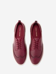 Cole Haan Womens ZeroGrand Meritt Wingtip Oxford Shoes - Image 4 of 6