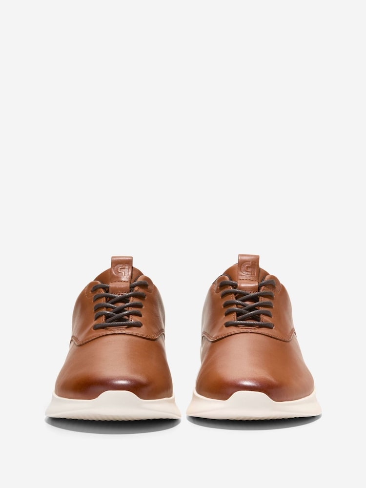 Cole Haan Mens Grand Crosscourt Run Oxford Plain Toe Hybrid Trainers - Image 2 of 6 Cole Haan Mens Grand Crosscourt Run Oxford Plain Toe Hybrid Trainers - Image 2 of 6