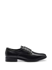 BOSS Black Leather Derby Shoes - Image 1 of 4