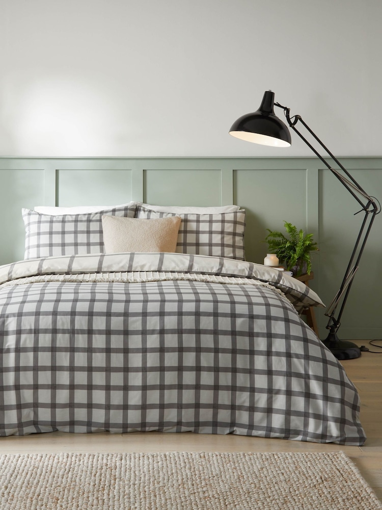 Furn Canberra клетчатый пододеяльник - Изображение 1 из 3