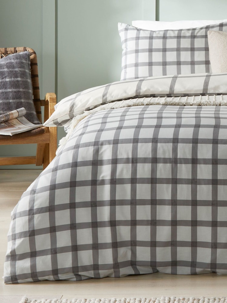 Furn Canberra клетчатый пододеяльник - Изображение 2 из 3