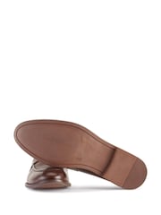 Skopes Brown Leather Loafers - Image 4 of 4