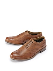 Skopes Brown Country Brogues Shoes - Image 2 of 4