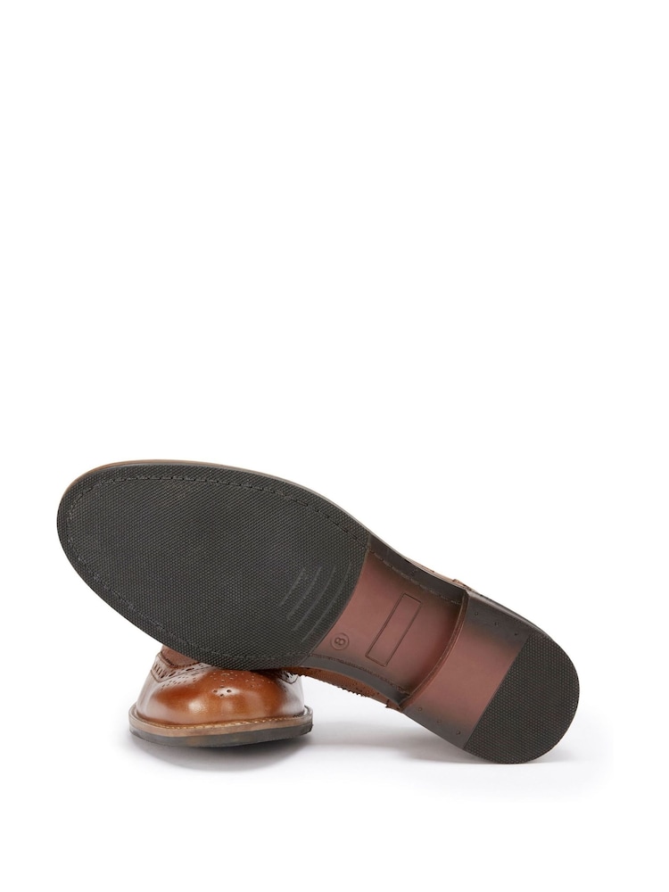 Skopes Brown Country Brogues Shoes - Image 4 of 4