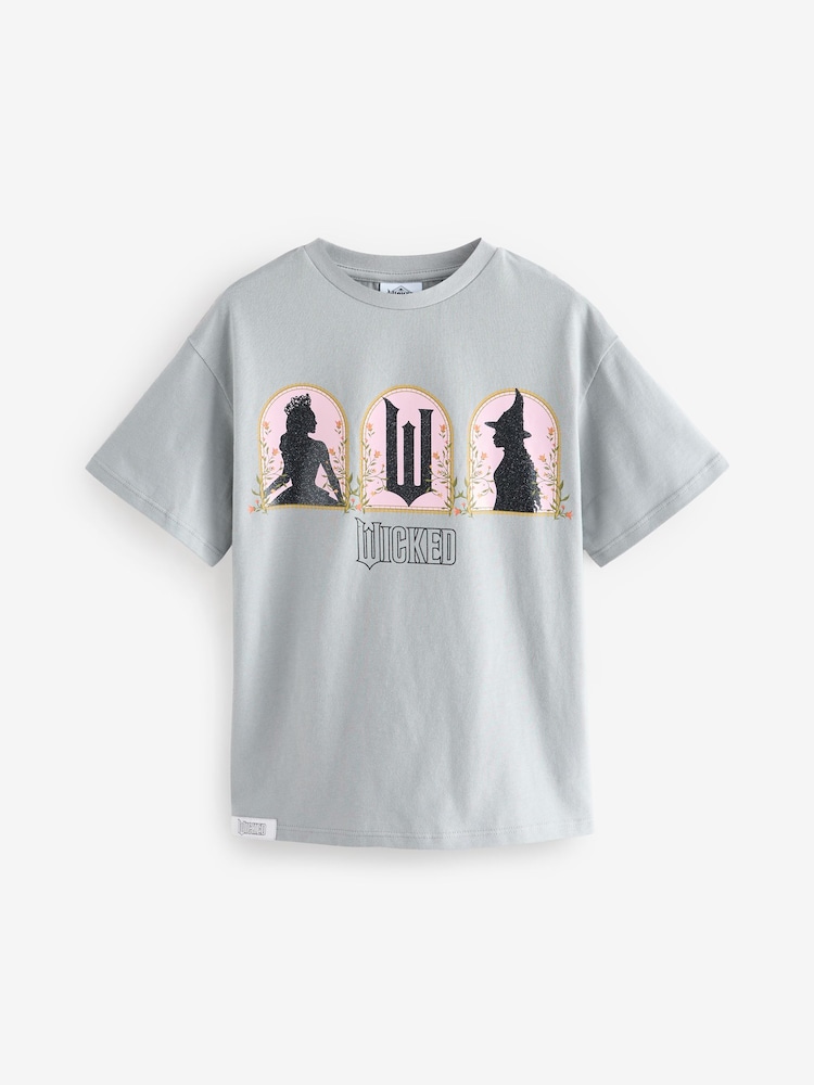 Grey Wicked Oversized T-Shirt (6-16yrs) - Image 1 of 4