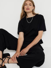 River Island 2 Piece 100% Cotton T-Shirt and Trousers Set - Изображение 3 из 6