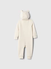 Mono con capucha y cremallera con logo de Gap (recién nacidos) - 24 meses) - Imagen 2 de 3