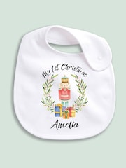 Personalised 100% Cotton Christmas Nutcracker Bib by Little Years - Image 7 of 8