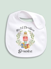 Personalised 100% Cotton Christmas Nutcracker Bib by Little Years - Image 8 of 8