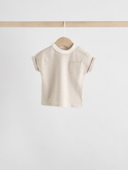 Нейтральный - Baby Short Sleeve T-Shirts 4 Pack Set (0mths-2yrs) - Изображение 3 из 12