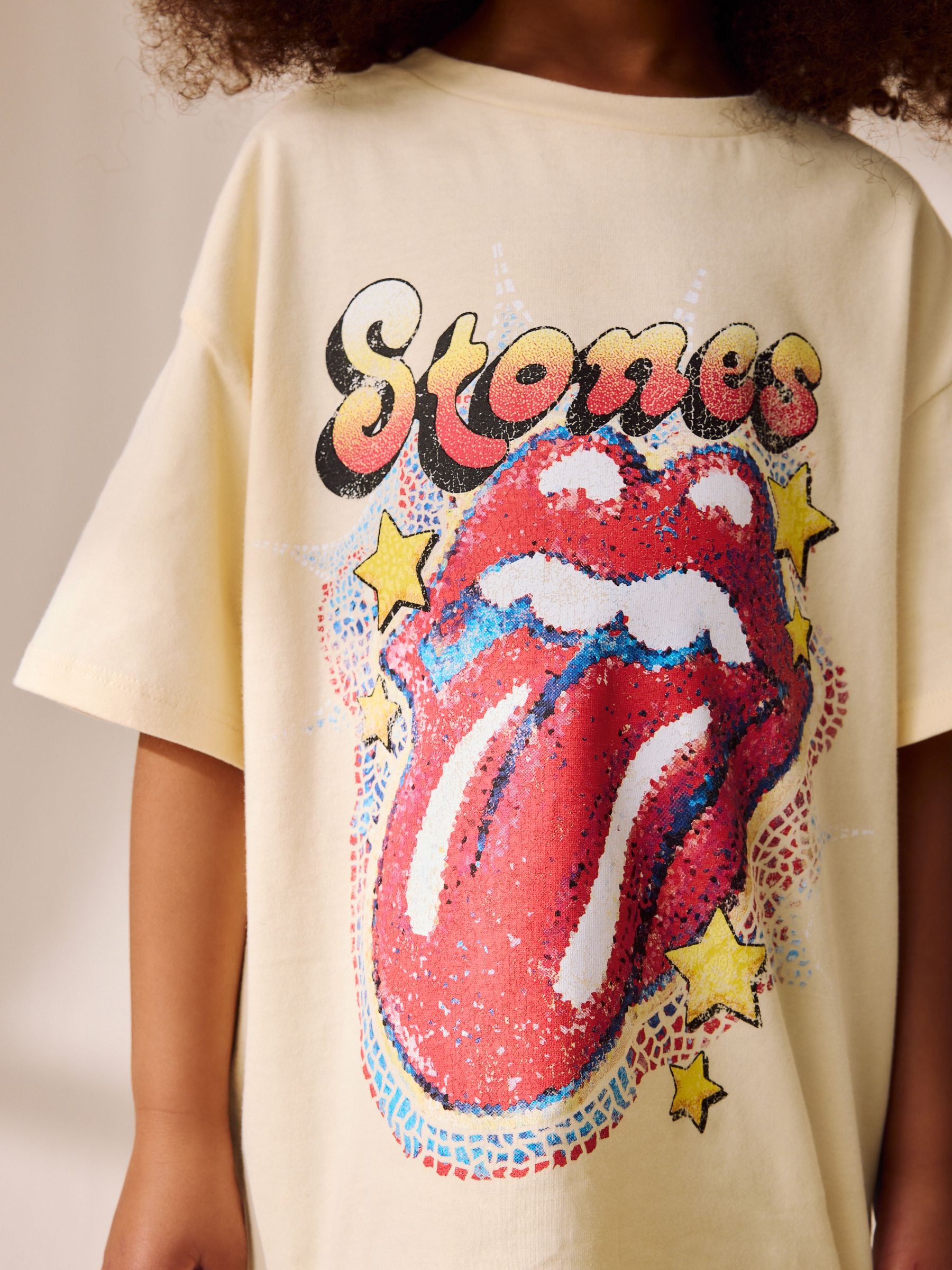Amazon | Rolling Stones 公式ジグザグ舌 '89 Tシャツ | Tシャツ