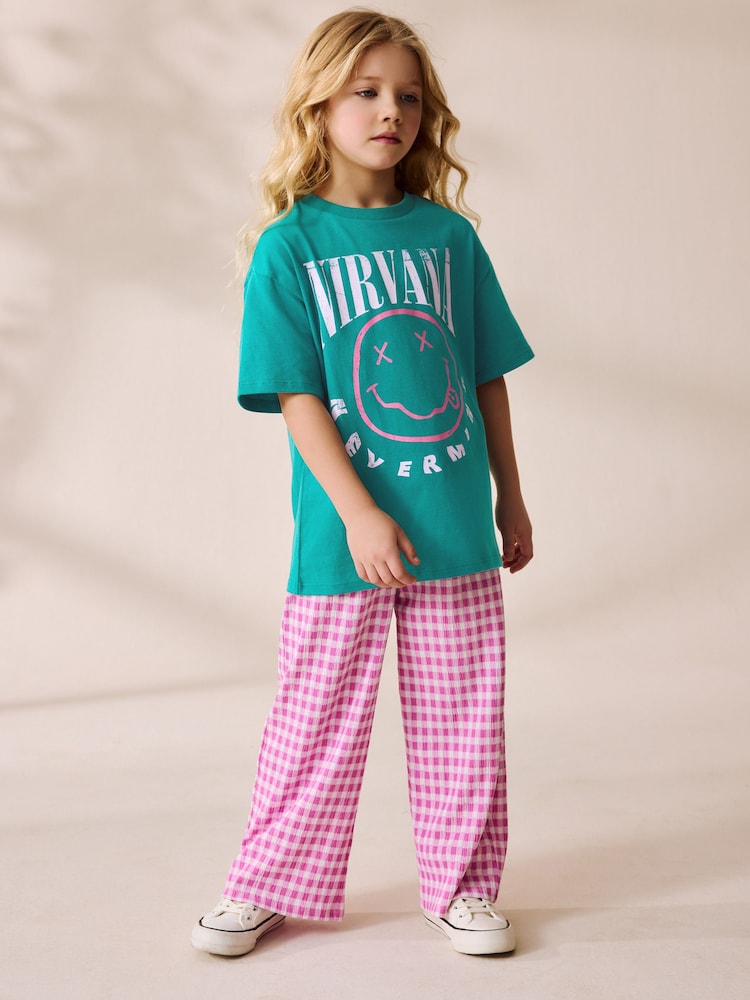 Green Nirvana License T-Shirt (3-16yrs) - Image 2 of 8