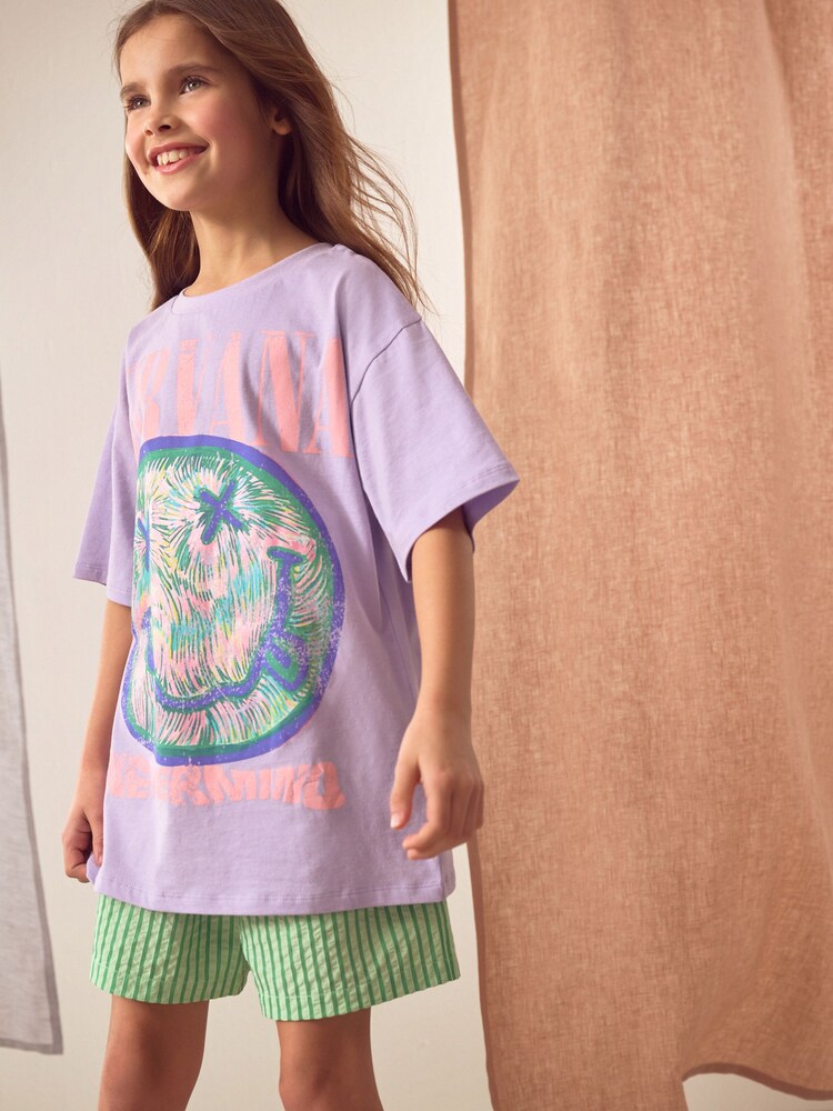 Purple Nirvana License T-Shirt (3-16yrs) - Image 2 of 7