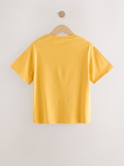 jaune ocre - Oversized Rolling Stones Band License T-Shirt (3-16yrs) - Image 6 de 8