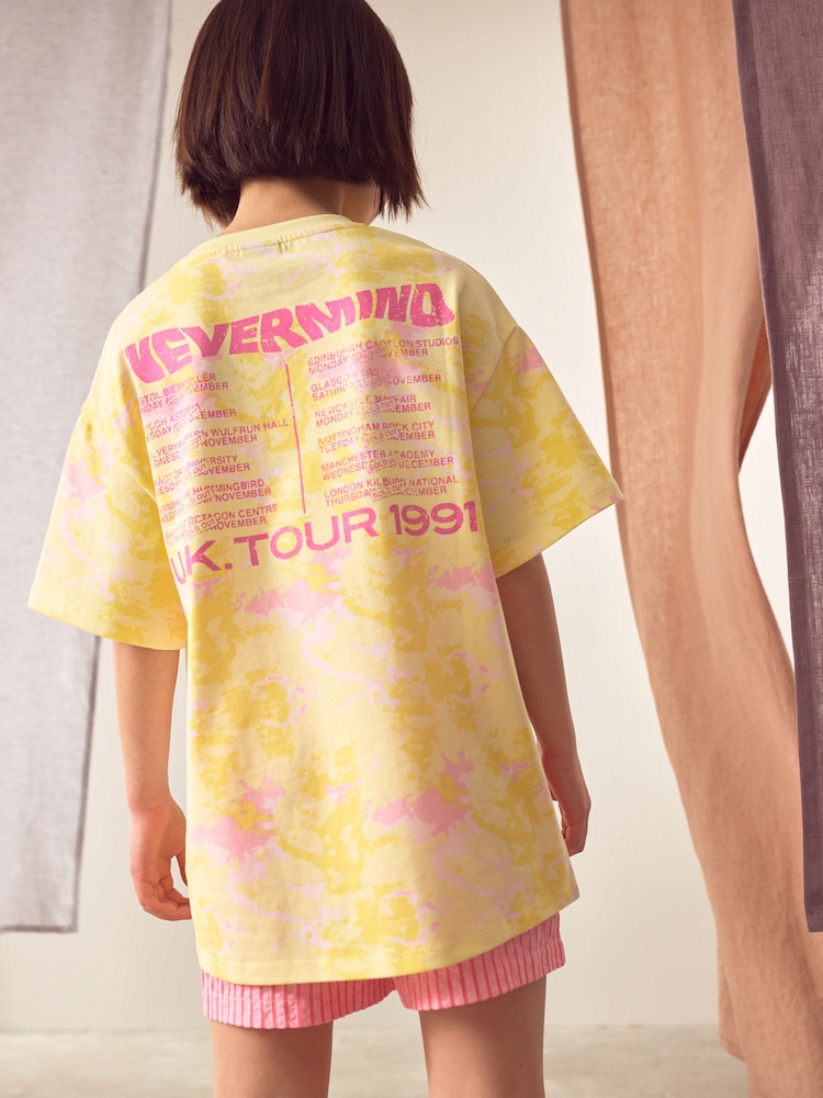 Geel - Nirvana License T-Shirt (3-16yrs) - Image 3 of 7