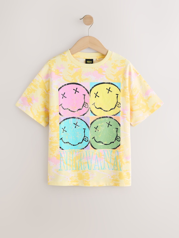 Geel - Nirvana License T-Shirt (3-16yrs) - Image 4 of 7