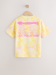 Yellow Nirvana License T-Shirt (3-16yrs) - Image 5 of 7