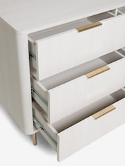 White Emilie Oak Effect Chest of Drawers - Image 8 of 8