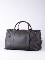 Lakeland Leather Brown Large Shoregill Holdall Bag - Image 2 of 8