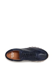 Oliver Sweeney Orjais Calf Leather Runner Trainers - Image 3 of 4