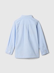 Gap Blue Paddington Embroidered Oxford Shirt (6mths-5yrs) - Image 2 of 3
