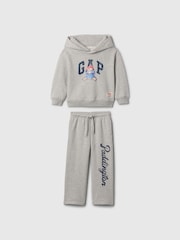 Gap Grey Paddington Vintage Soft Hoodie & Jogger Set (6mths-5yrs) - Image 1 of 3