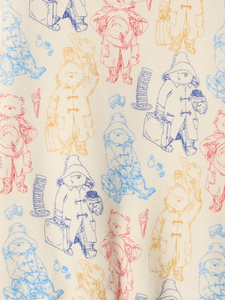 Gap Cream Paddington Vintage Graphic Sweatshirt & Jogger Set (6mths-5yrs) - Image 3 of 3